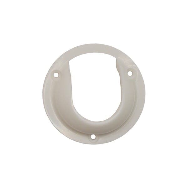Suporte Concha para Cabide de Parafusar Branco Acessórios para Móveis Sfor