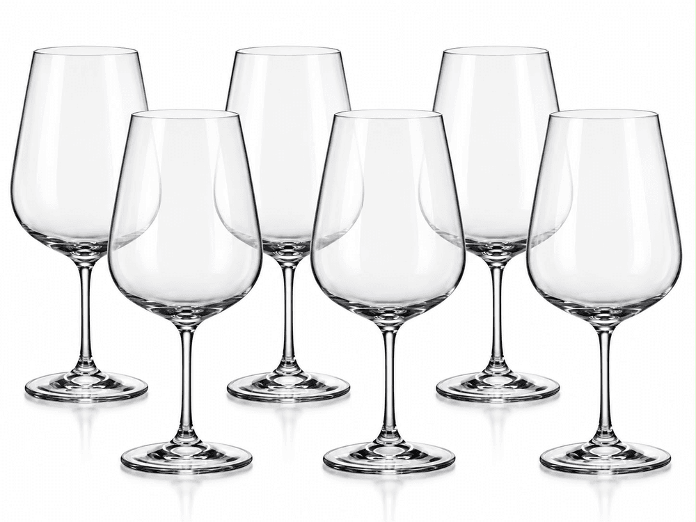 Tacas para Vinho Bordeaux Strix em Cristal 850 Ml - Bohemia