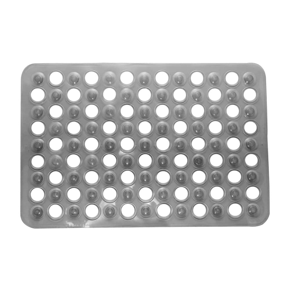 Tapete Box Retangular 49x32cm Cinza - Lyor