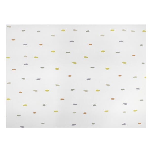 Tapete de Atividade Infantil Emborrachado Retangular 1,20x1,80m Kapazi Confetes Multicolorido