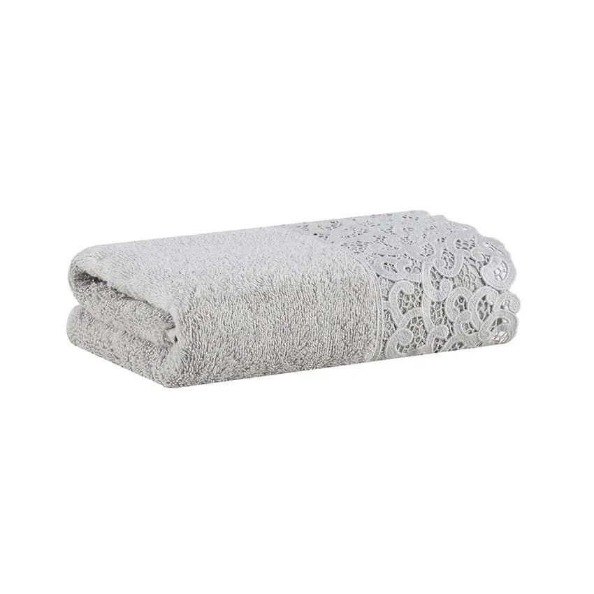 Toalha de Banho Capri Buddemeyer Luxus Cinza Heritage 70 x 140 cm