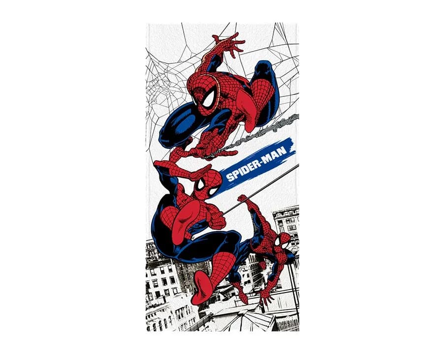 Toalha de Banho Lepper Kids Spider Man- Gramatura: 300g/m²