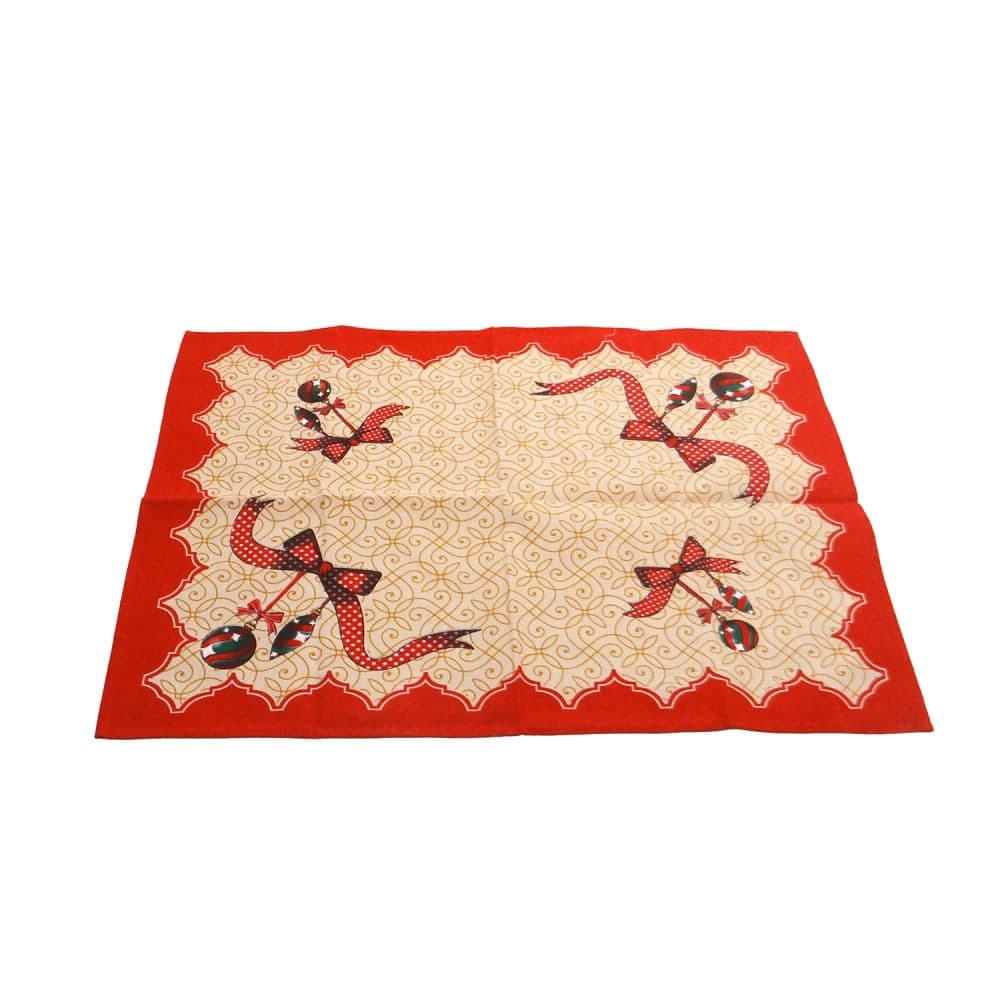 Toalha de Chá Natal 65x85cm Trenó - Bat