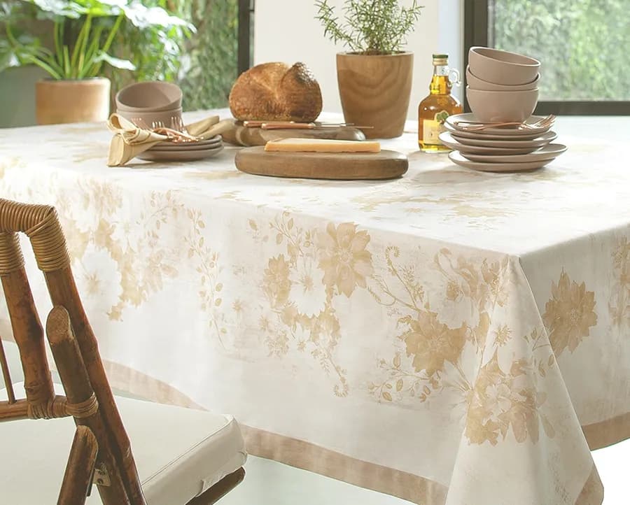 Toalha de Mesa Buddemeyer Impermeável Granthan - Retangular - 1.60x2.70m