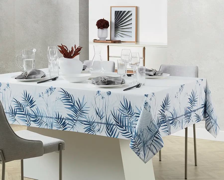 Toalha de Mesa Karsten Sempre Limpa Zaida - Retangular - 1.60x2.70m