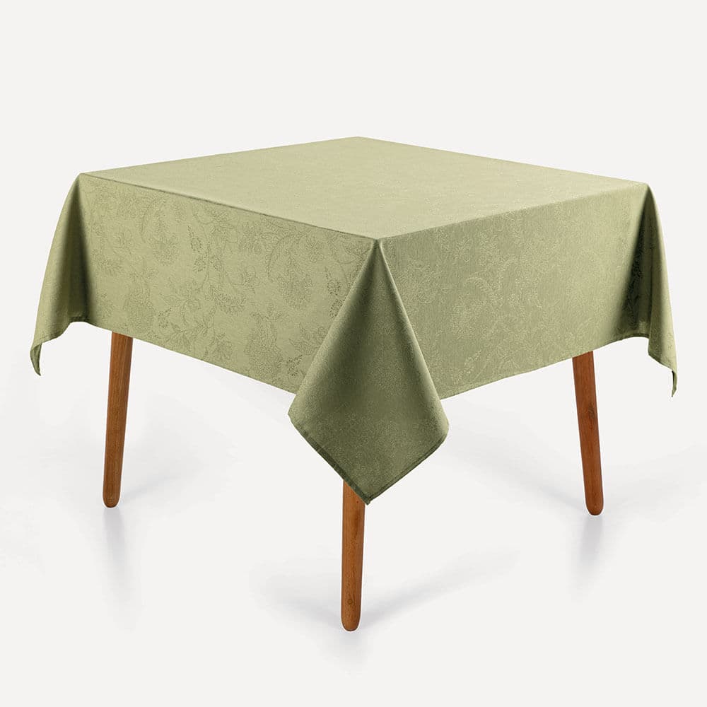 Toalha de Mesa Quadrada 4 Lugares Belle Erva Mate