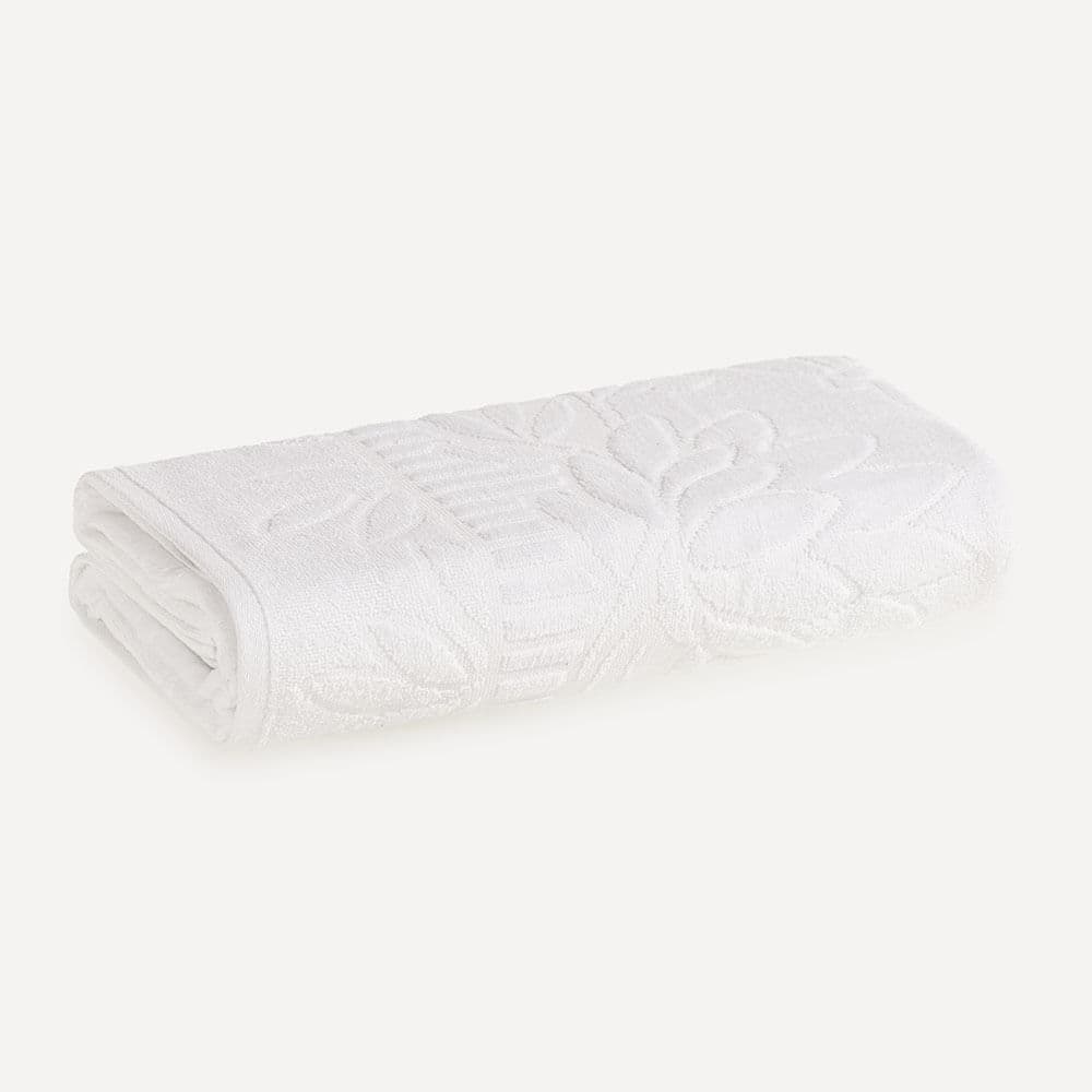 Toalha de Rosto 100% Algodão Lotus Branco