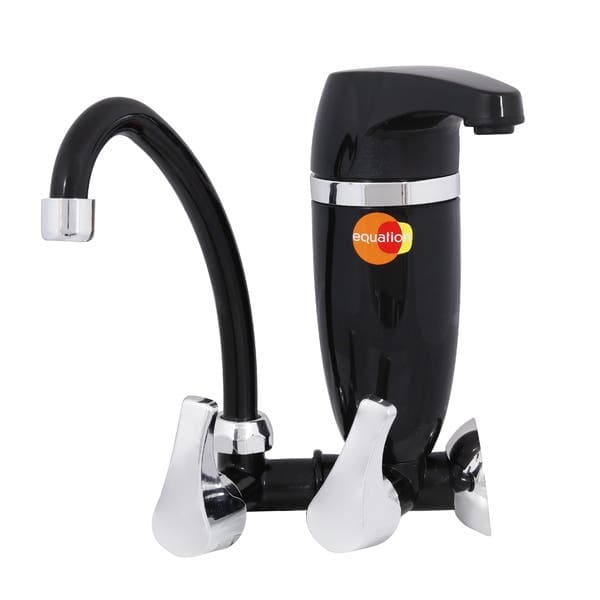 Torneira com Filtro de Parede para Cozinha com Bica Alta Cromada e Preta Premium Equation