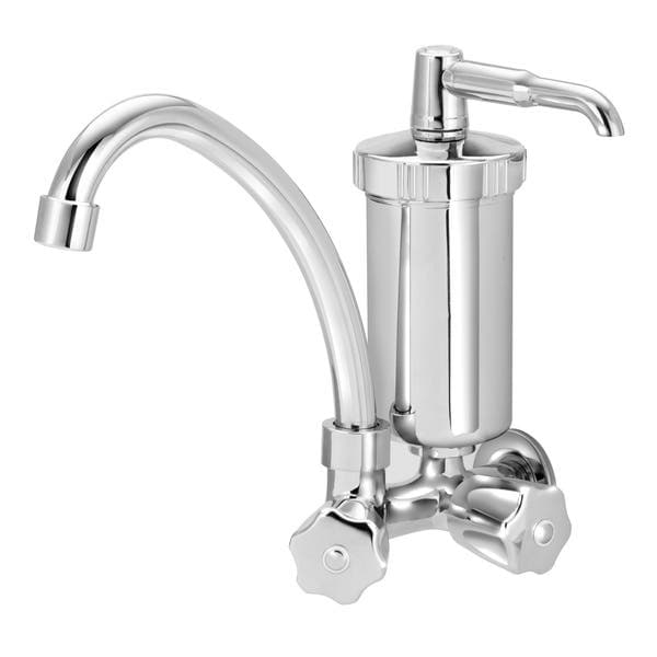 Torneira com Filtro de Parede para Cozinha com Bica Alta Cromada Light Volante Stoc