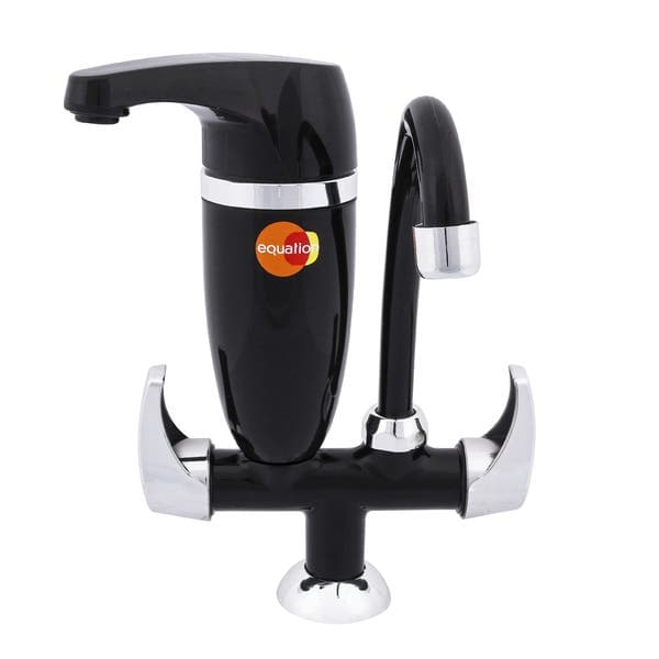 Torneira com Filtro de Pia para Cozinha com Bica Alta Cromada e Preta Premium Equation