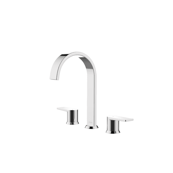 Torneira Misturador de Pia para Banheiro com Bica Alta Cromado Leaf Curv Kohler