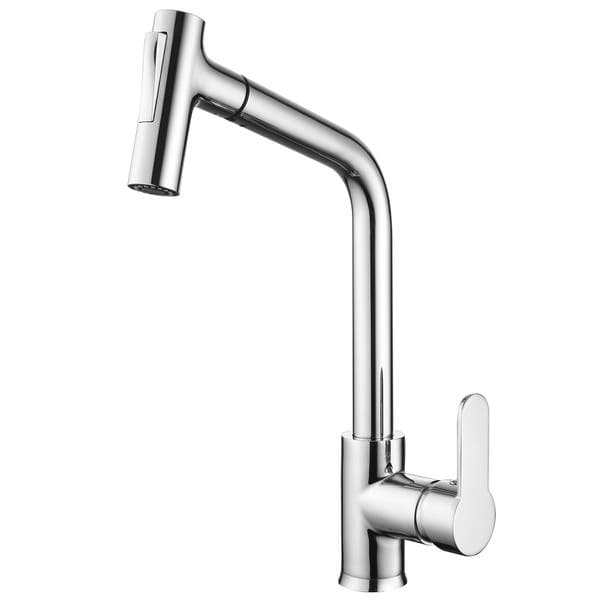 Torneira Monocomando de Pia para Cozinha com Bica Alta Cromada Kitchen Celite