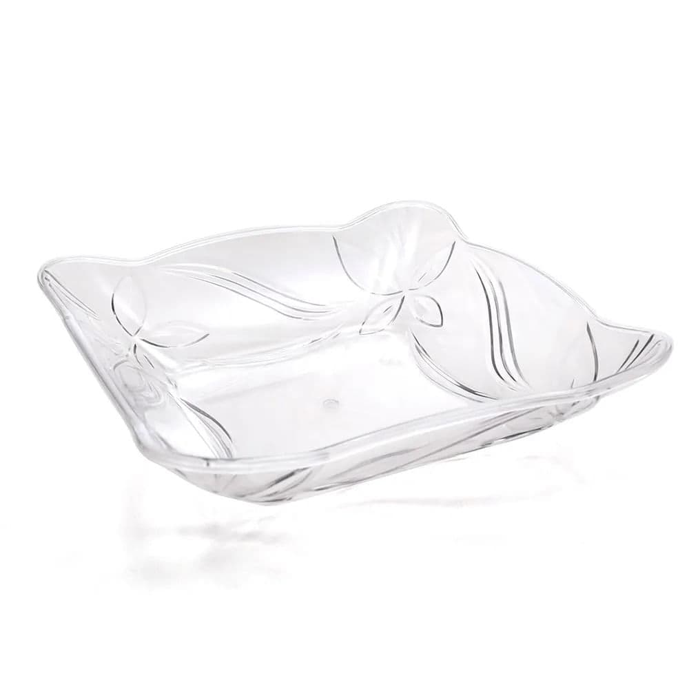Travessa Dubai 23cm Transparente - Bl Ud