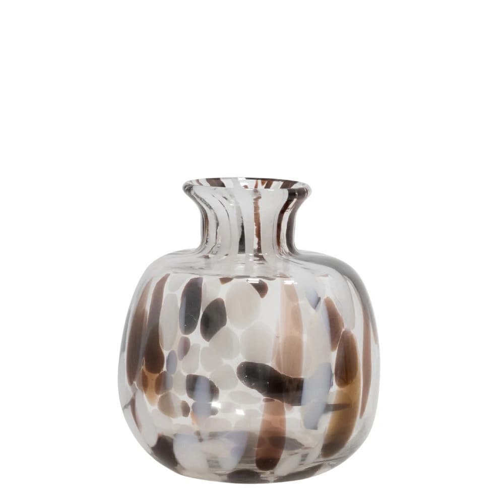 Vaso de Vidro Earth 15x9cm