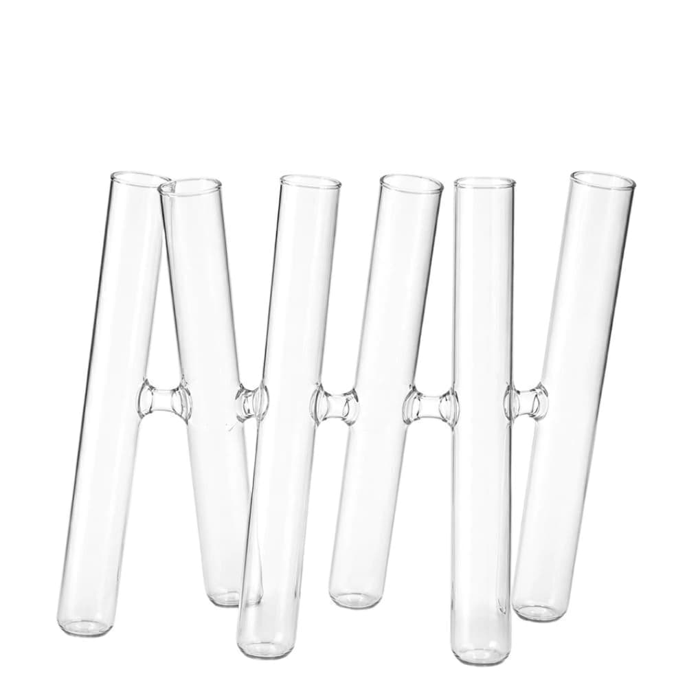 Vaso de Vidro Tubes 29x23cm