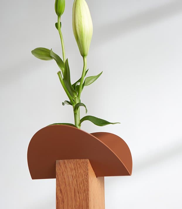 Vaso M Cangaço Iludi Design Natural / Terracota